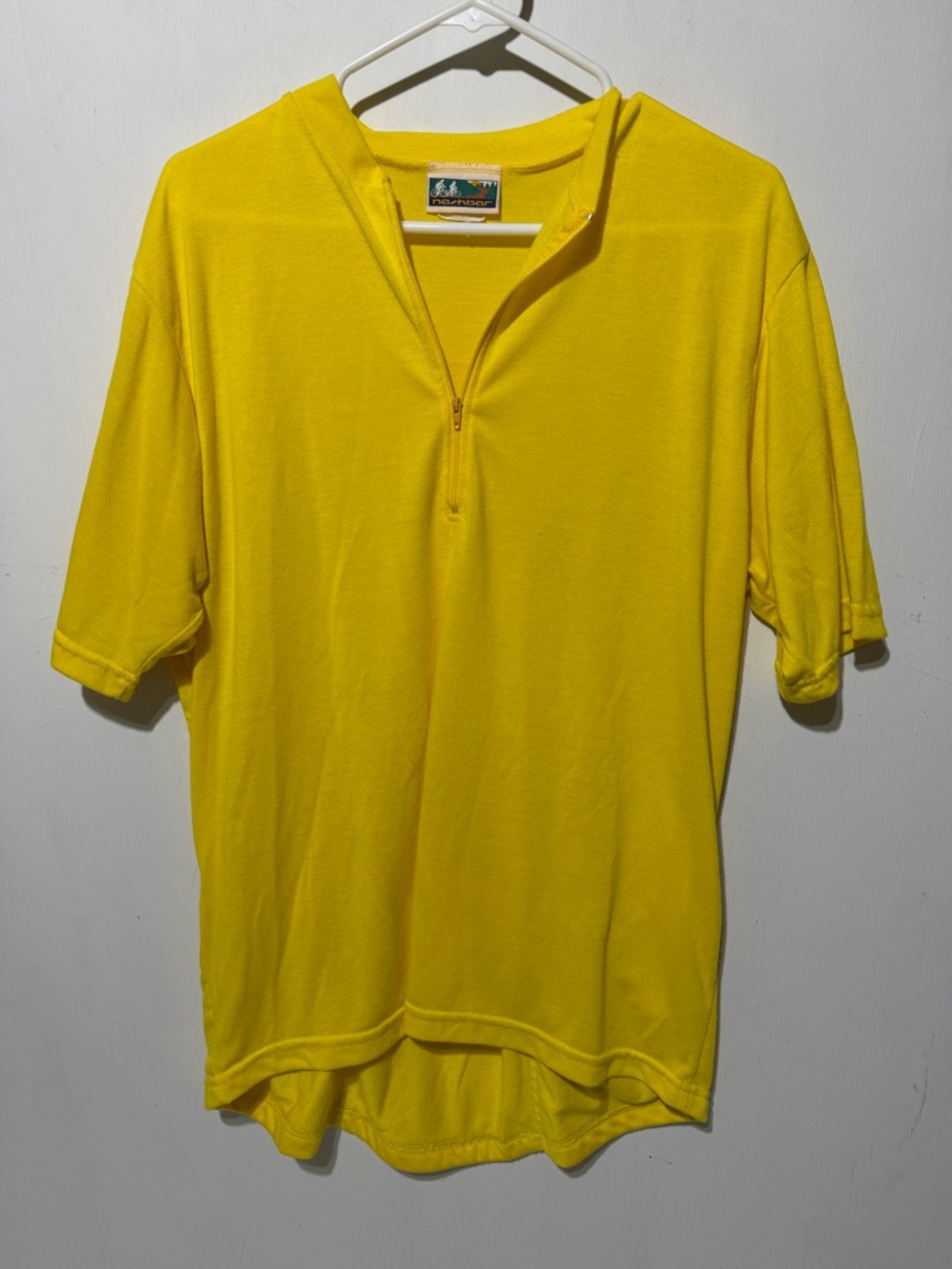 Vintage 90s Nashbar Cycling Jersey XL - Akwatek Polyester - Made in USA
